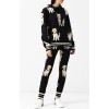 Кожаные кеды Dolce & Gabbana Portofino Дольче Габбана золотой