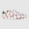 Кожаные кеды Gucci New Ace с принтом Белые Кожаные кеды Gucci New Ace с принтом Белые