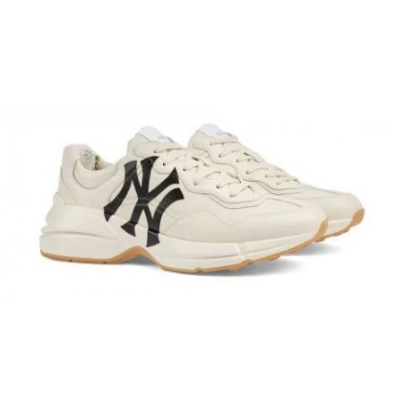 Кожаные кроссовки Rhyton NY YANKEES Gucci 