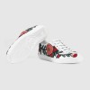Кожаные Кеды Gucci Ace Белые с Цветком Кожаные Кеды Gucci Ace Белые с Цветком