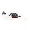 Кожаные Кеды Gucci Ace Белые со Змеей Кожаные Кеды Gucci Ace Белые со Змеей