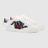 Кожаные Кеды Gucci Ace Белые со Змеей Кожаные Кеды Gucci Ace Белые со Змеей