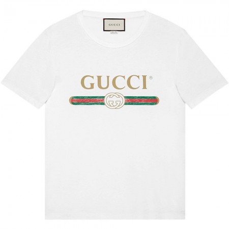 Футболка Gucci Гуччи Белая Футболка Gucci Гуччи Белая