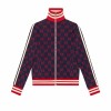 Спортивный костюм Gucci на молнии с воротником-стойкой красный