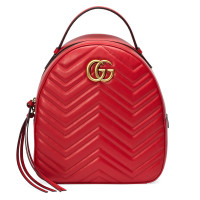 Gucci Рюкзак Marmont Quilted Красный Гуччи