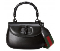 Gucci Сумка Bamboo 1947 с ручкой сверху от Гуччи черная