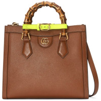 Gucci Сумка Diana small от Гуччи коричневая