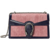 Gucci Сумка GG Dionysus от Гуччи вельвет розовый