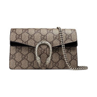 Gucci Сумка Dionysus Supreme Super Mini Черная Гуччи