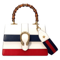 Сумка Gucci Dionysus Bamboo Medium Белая