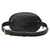 Сумка на пояс Gucci Marmont Animal Belt Bag Черная