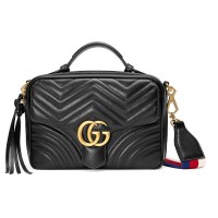 Gucci Сумка Marmont Shoulder Черная Гуччи Gucci Сумка Marmont Shoulder Черная Гуччи