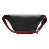Gucci Сумка на пояс Print Leather Belt Bag от Гуччи Черная