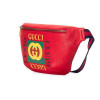 Gucci Сумка на пояс Print Leather Belt Bag от Гуччи Красная