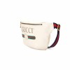 Gucci Сумка на пояс Print Leather Belt Bag от Гуччи Белая