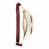 Gucci Сумка на пояс Print Leather Belt Bag от Гуччи Белая