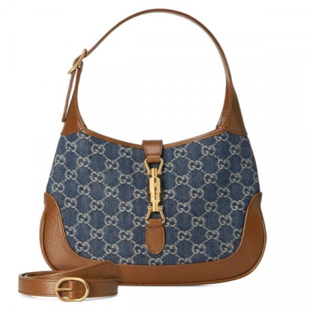 Gucci Сумка GG Jackie 1961 от Гуччи деним темно-синий