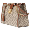Gucci Сумка-тоут от Гуччи GG Padlock medium коричневая