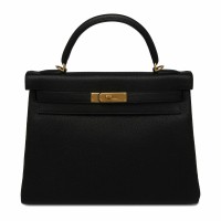 HERMES Кожаная Сумка Kelly 32