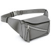 LOEWE Сумка поясная Puzzle mini серый