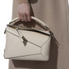 LOEWE Сумка Puzzle small кремовый