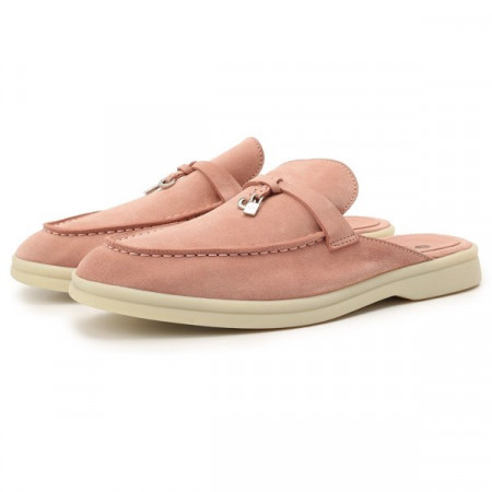 Замшевые сабо Loro Piana Charms Walk