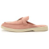 Замшевые сабо Loro Piana Charms Walk