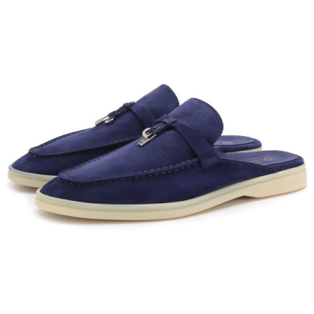 Замшевые сабо Loro Piana Charms Walk