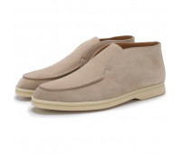 Замшевые ботинки Open Walk LORO PIANA Замшевые ботинки Open Walk LORO PIANA