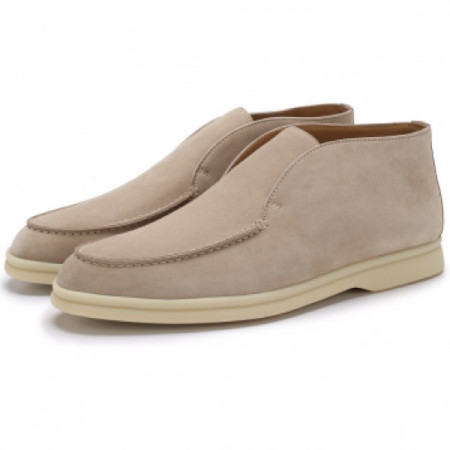 Замшевые ботинки Open Walk LORO PIANA Замшевые ботинки Open Walk LORO PIANA