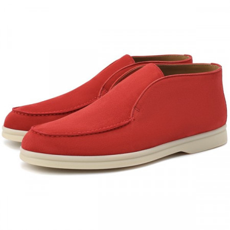 Замшевые ботинки Open Walk LORO PIANA