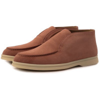 Замшевые ботинки Open Walk LORO PIANA