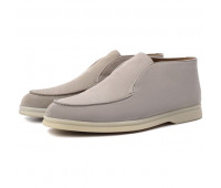 Замшевые ботинки Open Walk LORO PIANA
