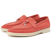  Loro Piana Замшевые лоферы Summer Charm Walk