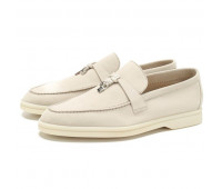 Loro Piana Замшевые лоферы Summer Charm Walk