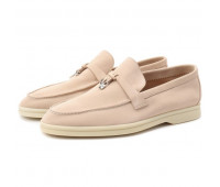  Loro Piana Замшевые лоферы Summer Charm Walk