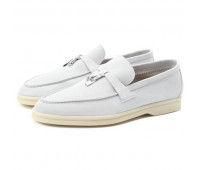  Loro Piana Замшевые лоферы Summer Charm Walk