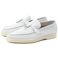  Loro Piana Замшевые лоферы Summer Charm Walk