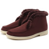 Замшевые ботинки Walk and Walk с мехом LORO PIANA
