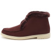 Замшевые ботинки Walk and Walk с мехом LORO PIANA