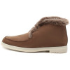 Замшевые ботинки Walk and Walk с мехом LORO PIANA