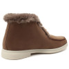 Замшевые ботинки Walk and Walk с мехом LORO PIANA
