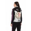 Жилет с капюшоном от MONCLER