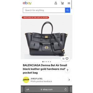 Сумка Balenciaga Bel Air Carry All — в наличии в Москве, доставка по России