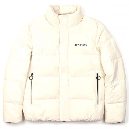 Пуховик OFF-WHITE мужской белый