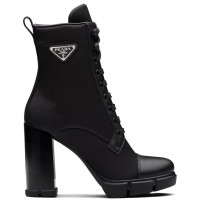 Комбинированные ботильоны от PRADA