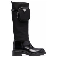 Комбинированные сапоги от PRADA