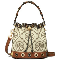 TORY BURCH Сумка Мешок T с Монограммой GROMMET Greggio