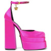 Туфли-лодочки на платформе Medusa Aevitas фуксия от VERSACE