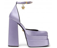 Туфли-лодочки на платформе Medusa Aevitas сиреневый от VERSACE